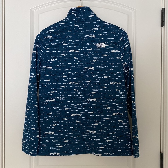 NEW The North Face 100 Cinder Full Zip Jacket Monterey Blue Print - sz Medium - Picture 3 of 7
